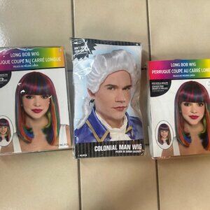 New Wigs in Package, each sold separately